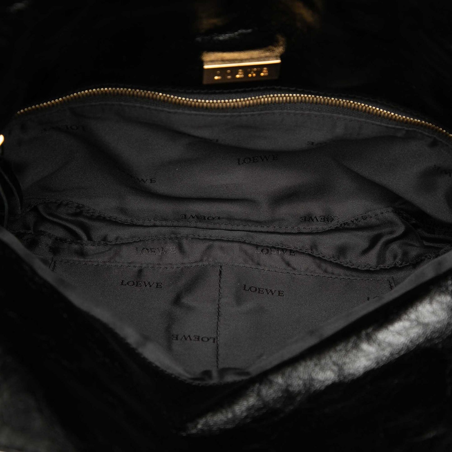 Loewe Crinkled Calfskin Folded Clutch