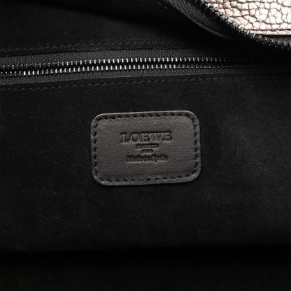 Loewe Cracked Metallic Leather Amazona 36