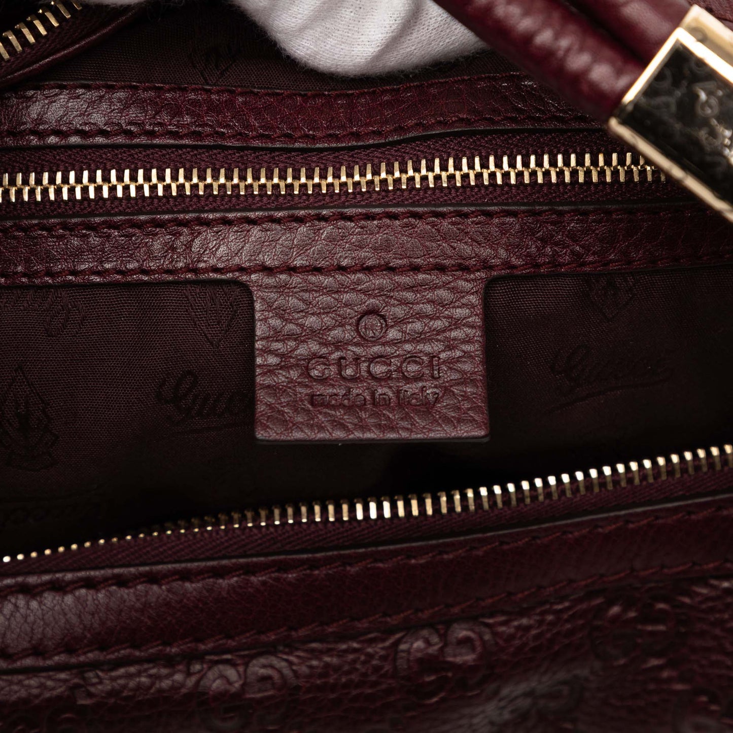 Gucci Medium Guccissima Techno Horsebit Hobo