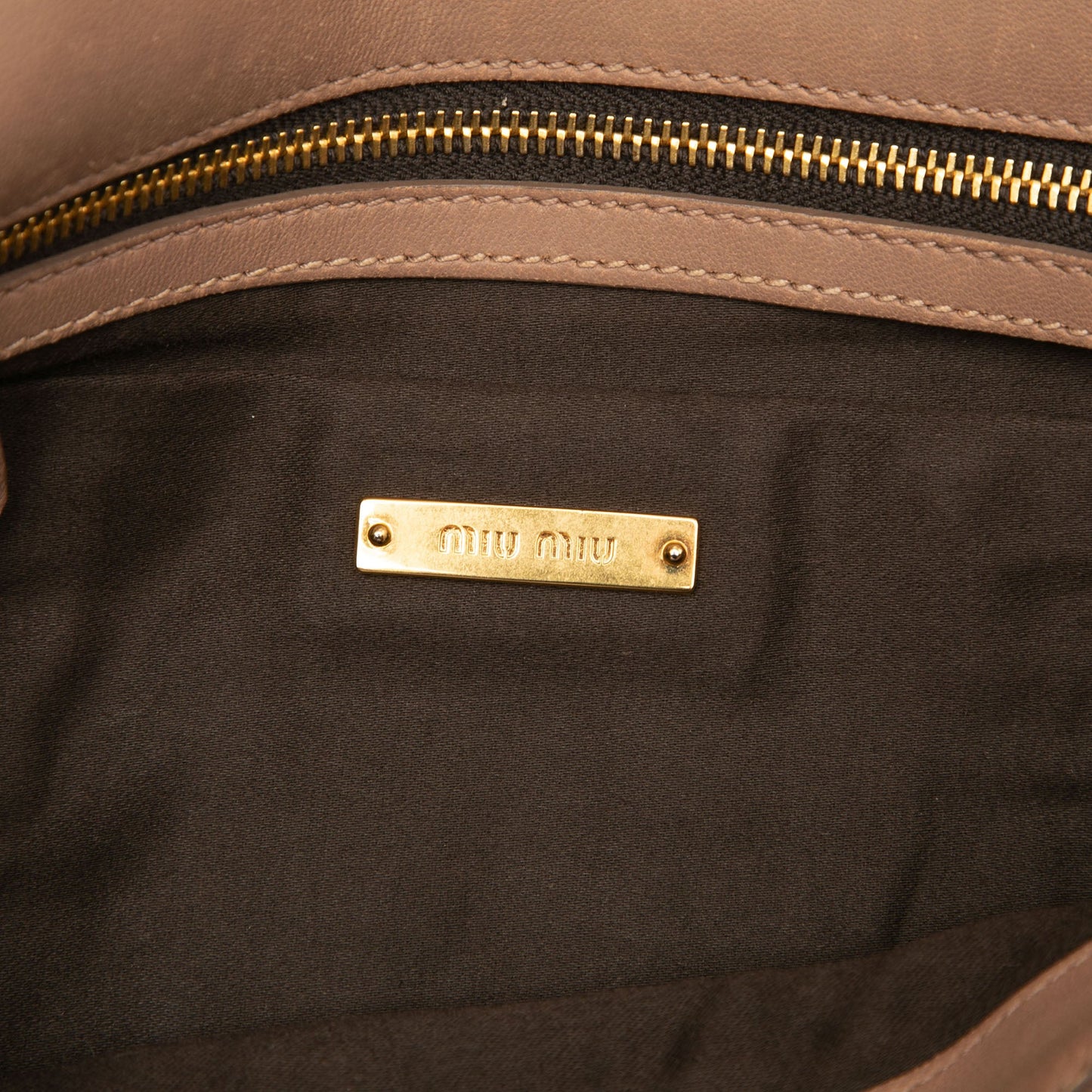 Miu Miu Matelasse Nappa Leather Chain Shoulder Bag