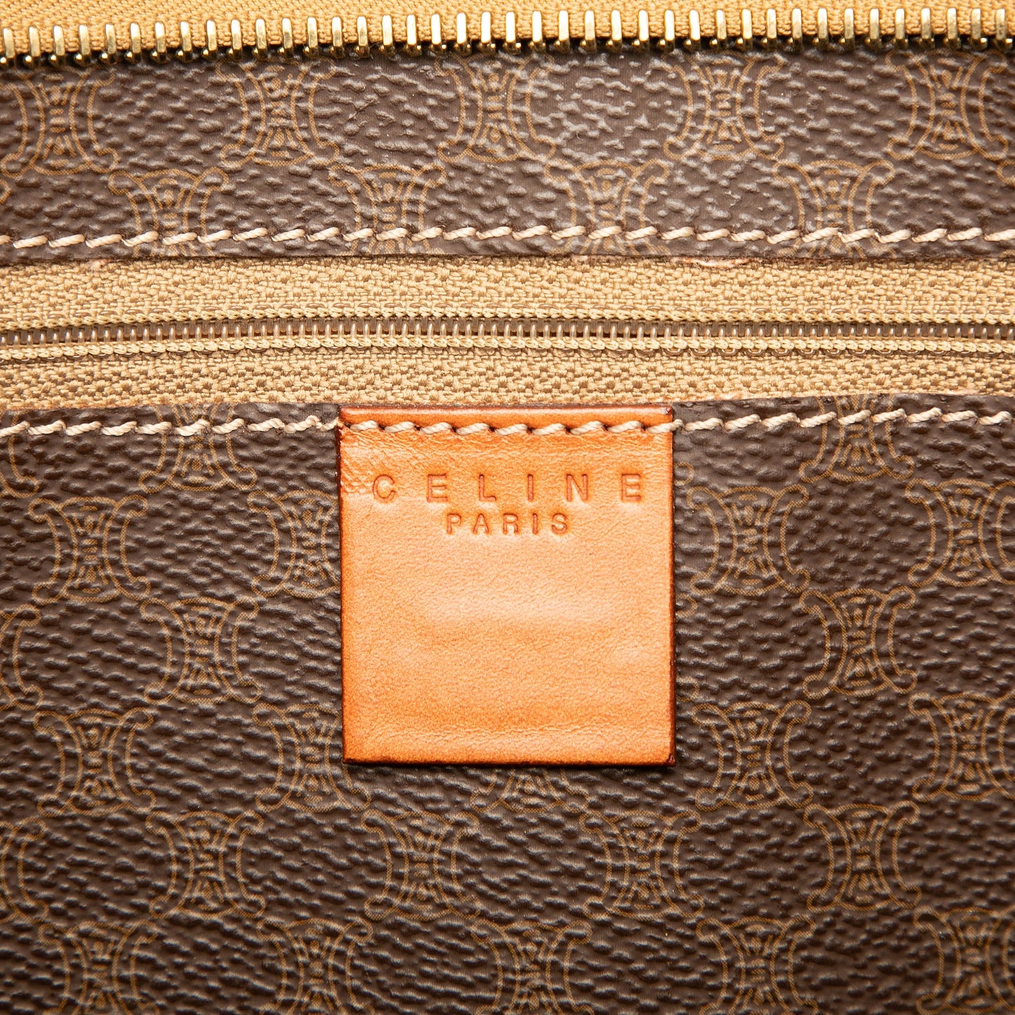 Celine Macadam Coated Canvas Tote