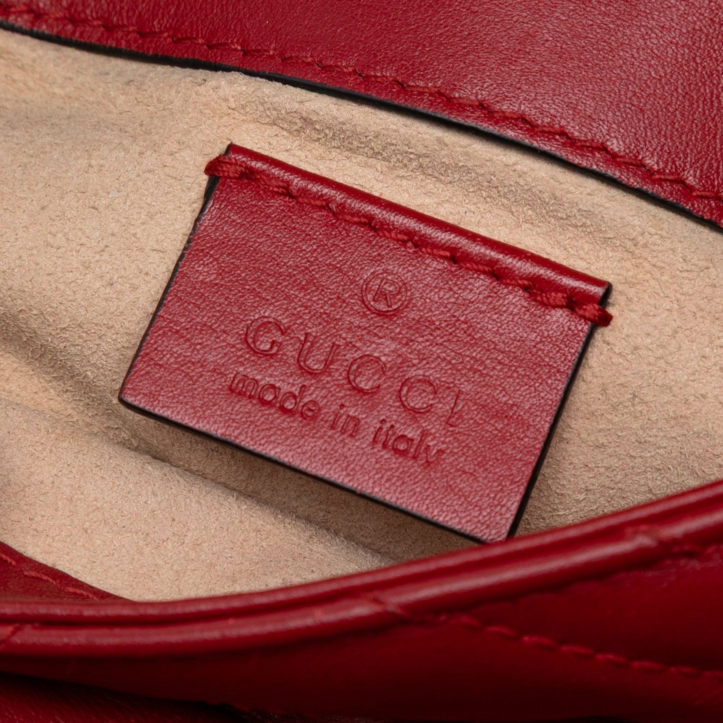 Gucci Mini GG Marmont Matelasse Leather Flap Crossbody