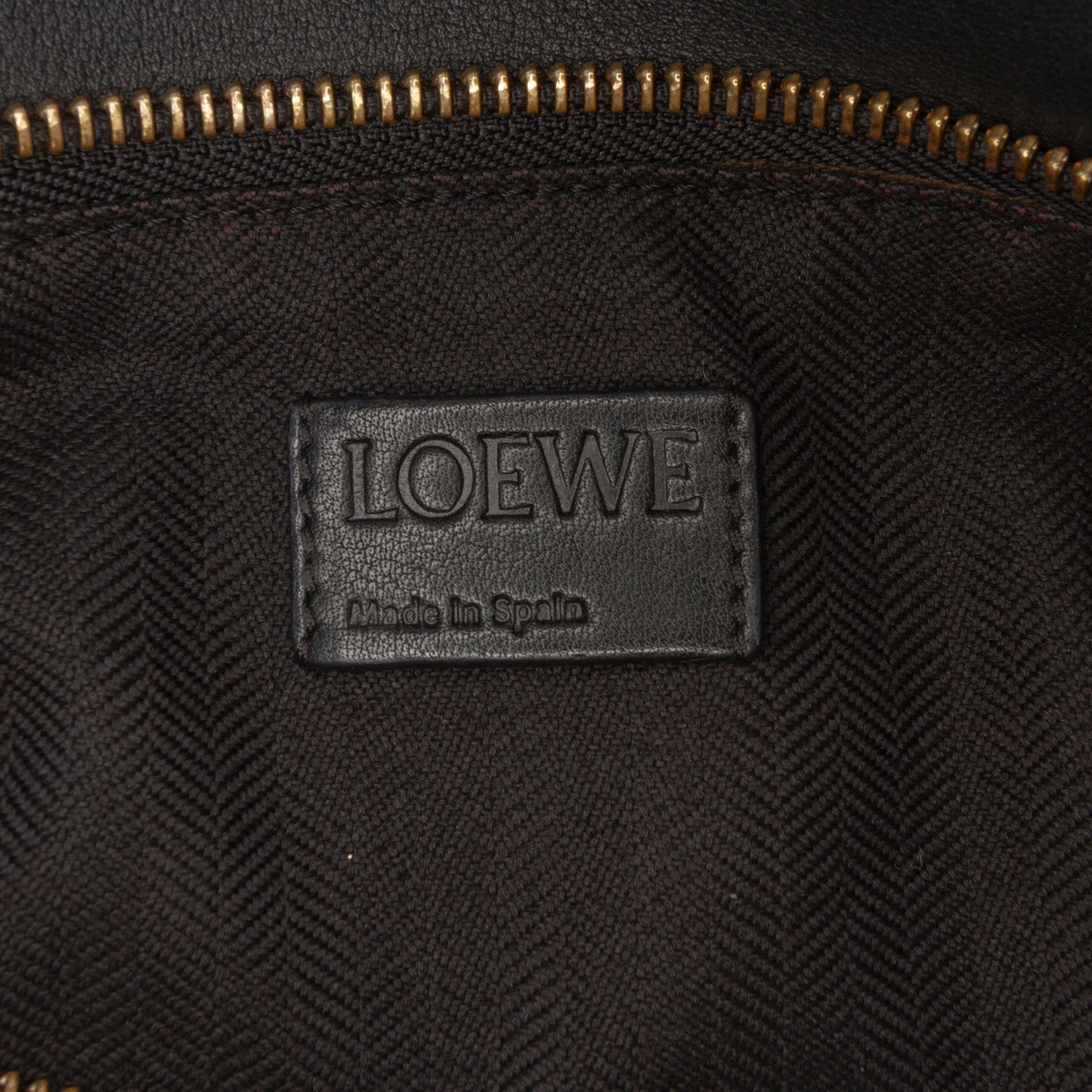 Loewe Medium Calfskin and Suede Puzzle Satchel