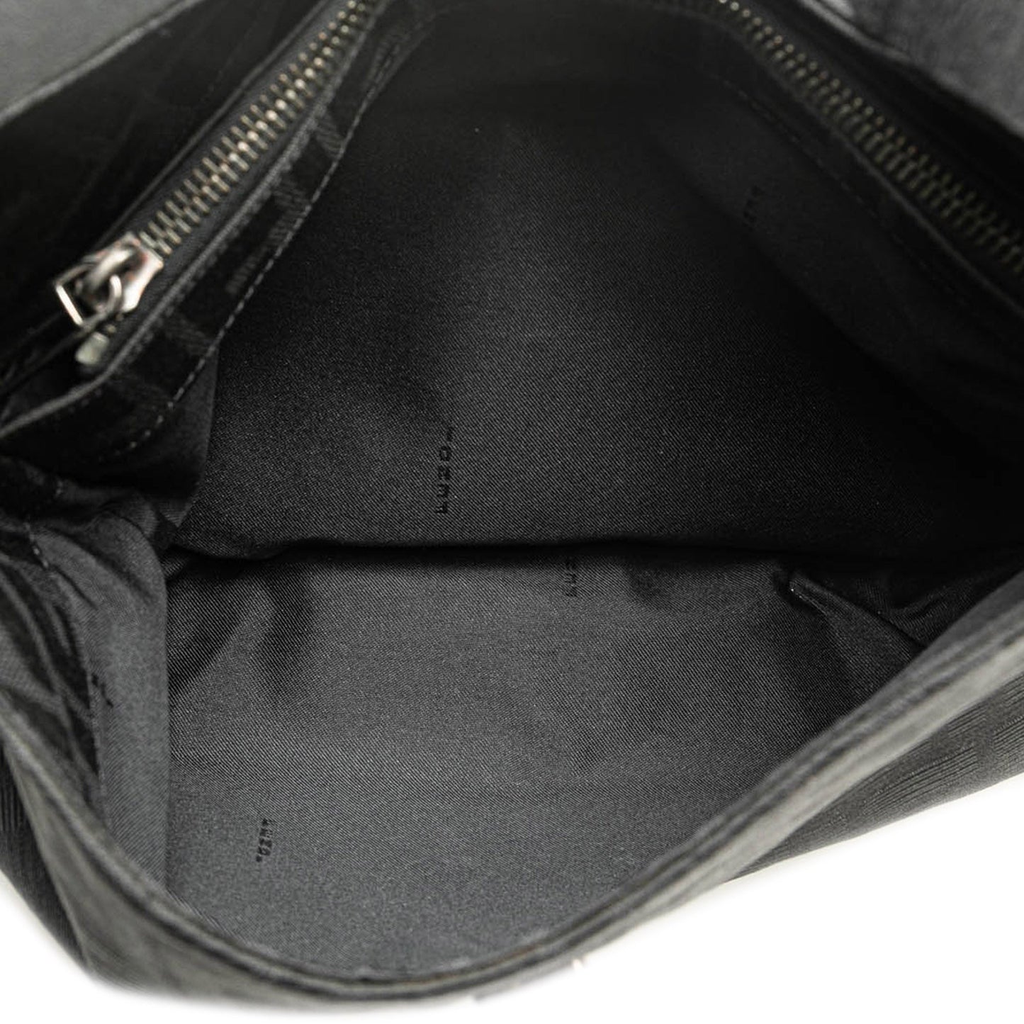 Fendi Zucca Canvas Shoulder Bag