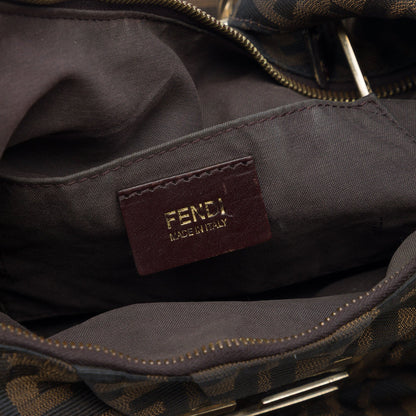 Fendi Zucca Canvas Mia Hobo