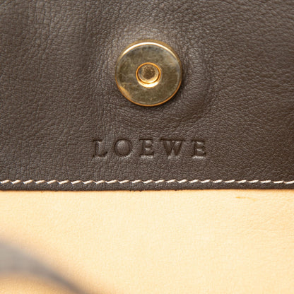 Loewe Suede Anagram Tote