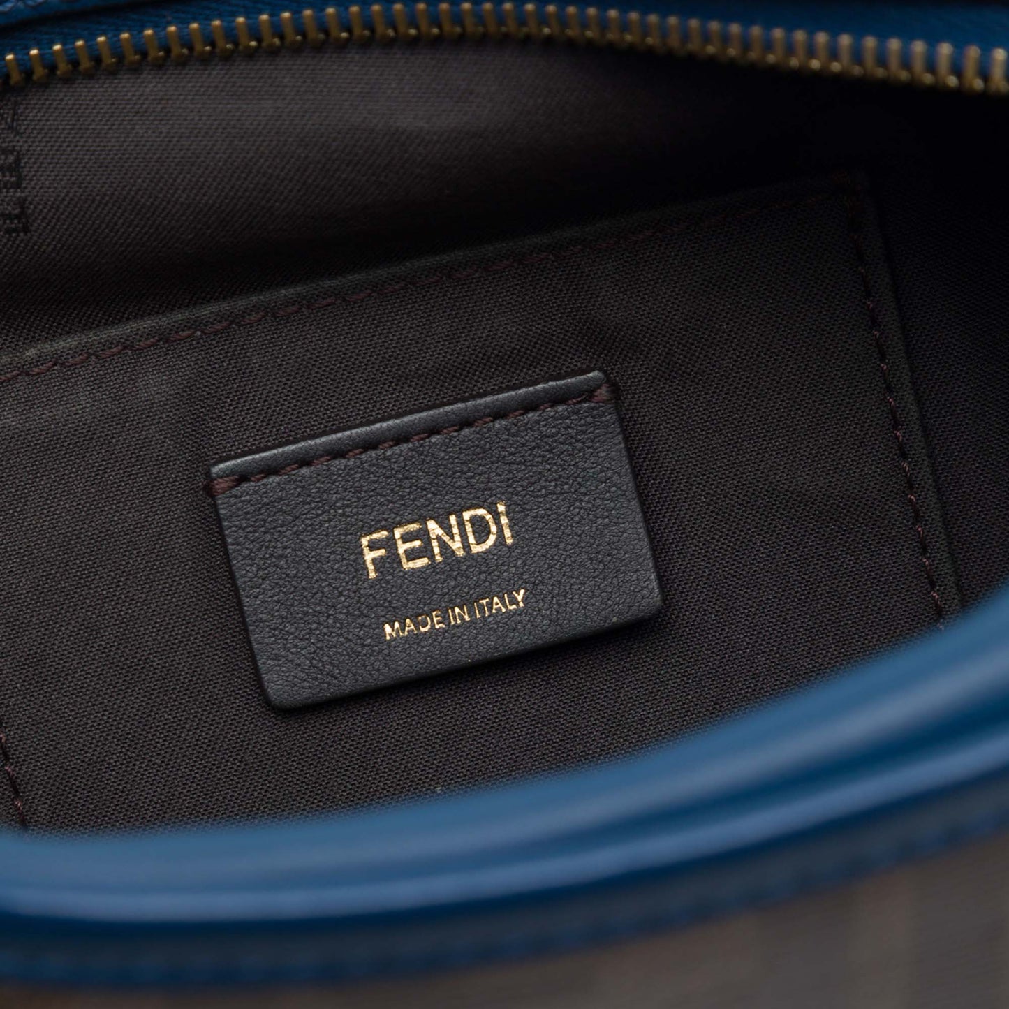 Fendi Zucca Coated Canvas FF Logo Camera Bag