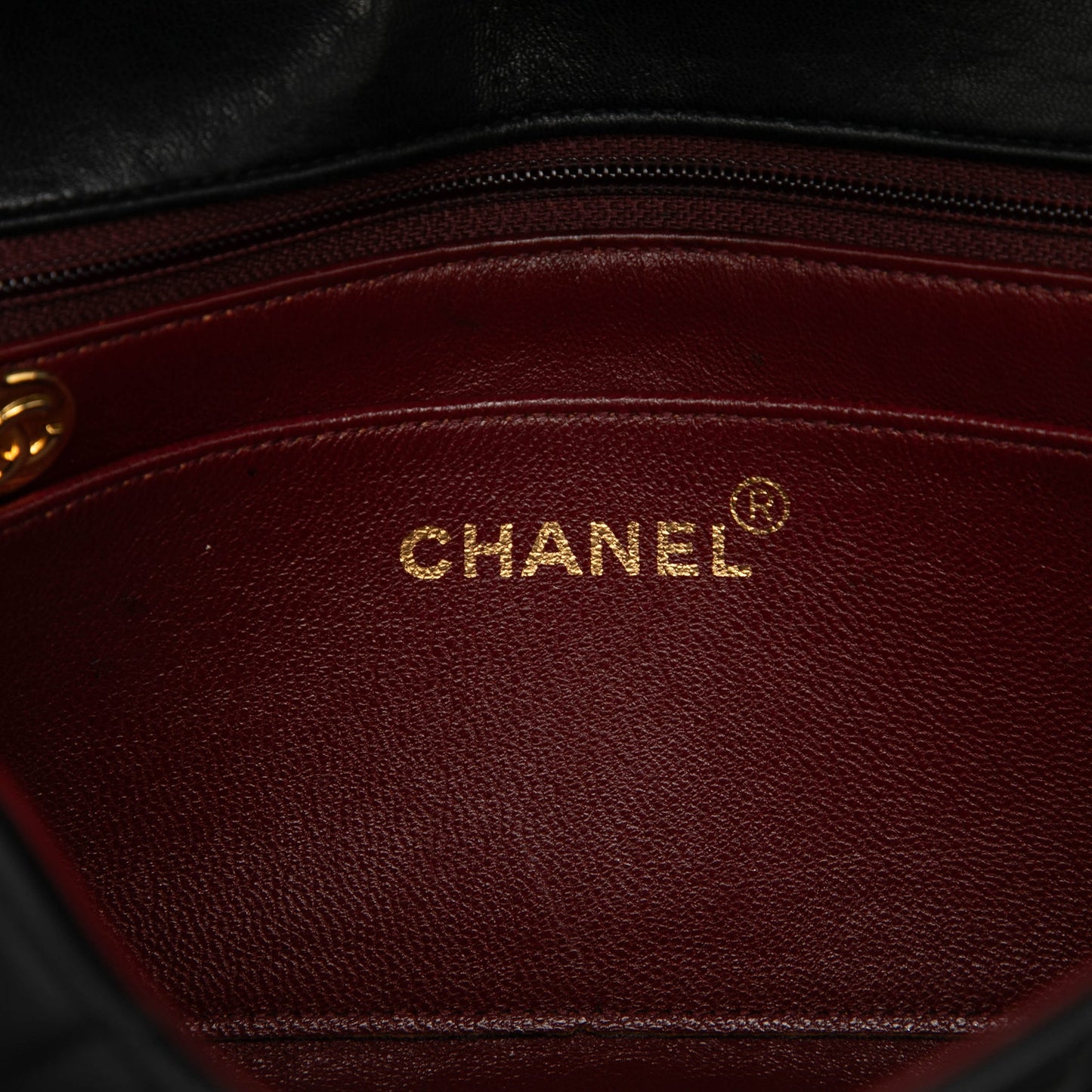 Chanel Small Lambskin Diana Flap