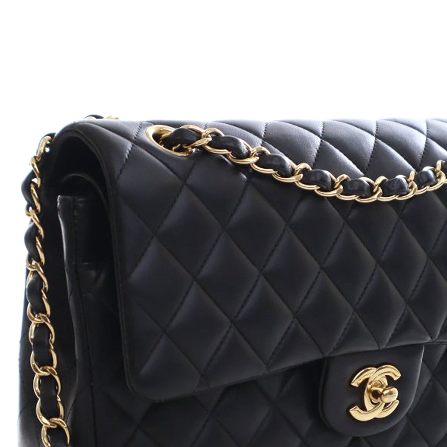 Chanel Medium Classic Lambskin Double Flap