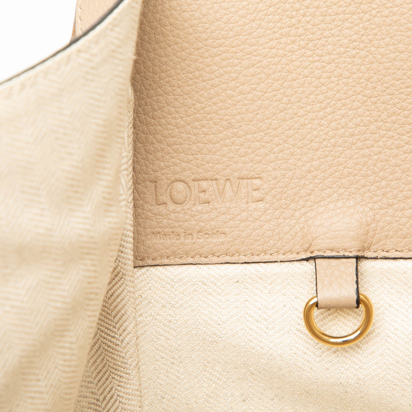 Loewe Small Leather Hammock Bag