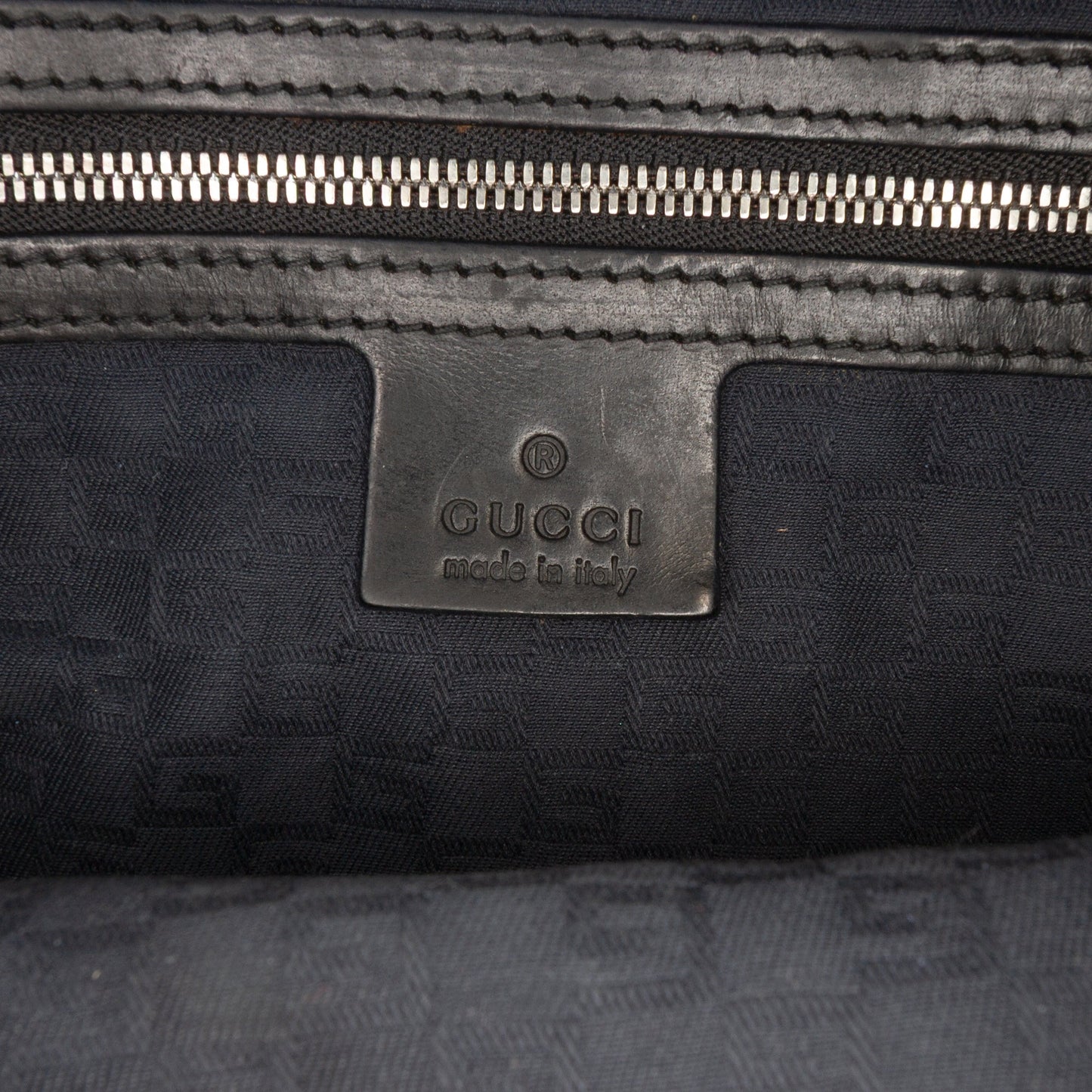 Gucci Canvas Reins Shoulder Bag