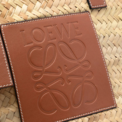 Loewe Medium Raffia Anagram Basket Tote