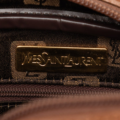 Saint Laurent Coated Canvas Crossbody