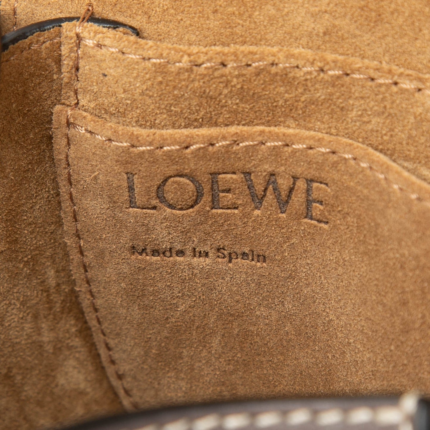 Loewe Mini Tricolor Leather Gate Crossbody