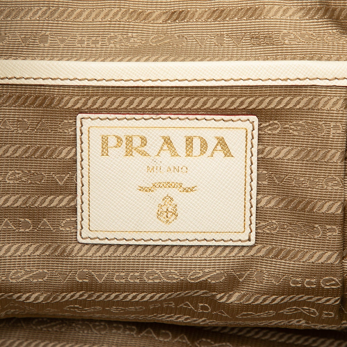 Prada Canvas Canapa Tote
