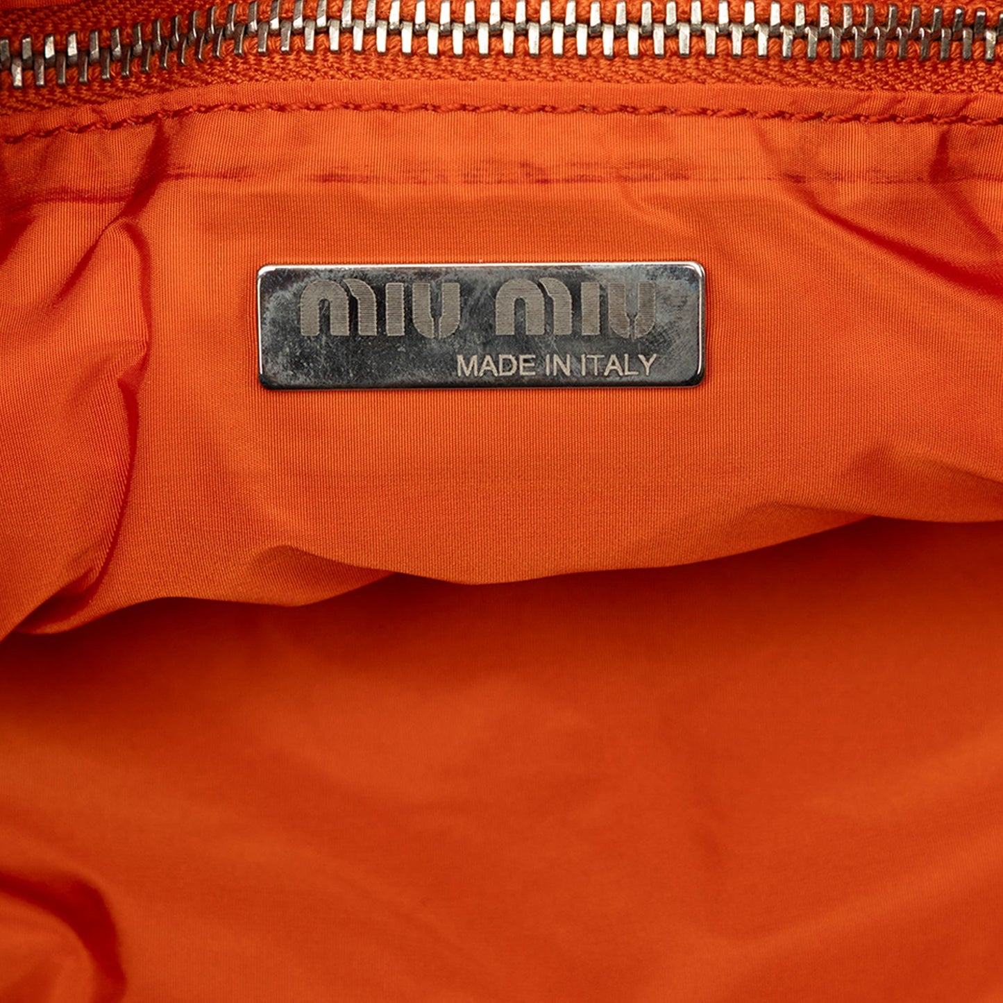 Miu Miu Grained Leather Shoulder Bag