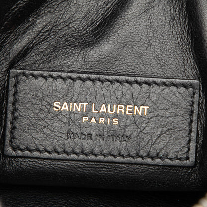 Saint Laurent Mini Quilted Lambskin Gaby Zippered Pouch