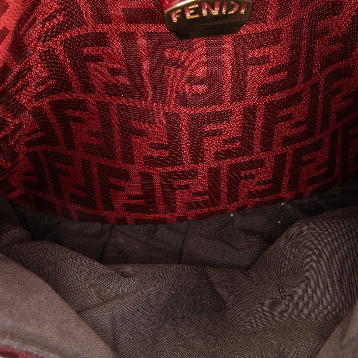 Fendi Large Zucca Canvas Chef Tote