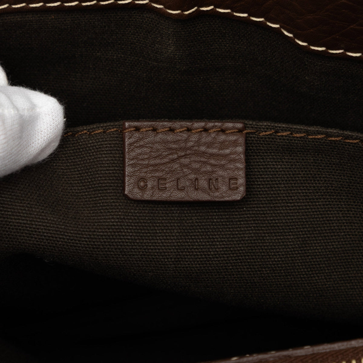 Celine Macadam Canvas Boogie Handbag