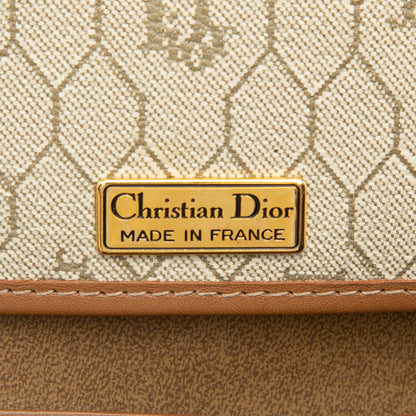 Dior Honeycomb Coated Canvas Chain Crossbody