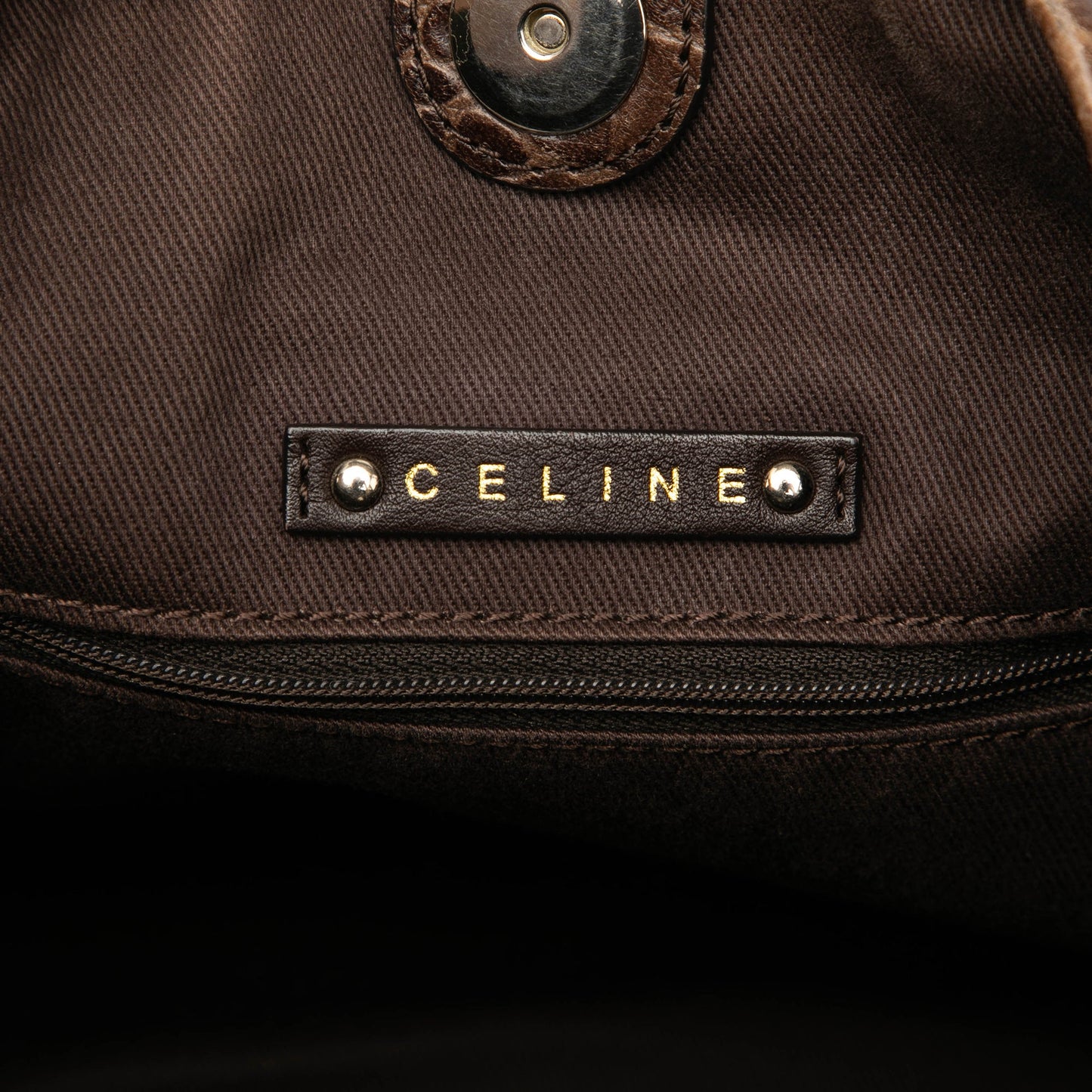 Celine Macadam Canvas Hobo