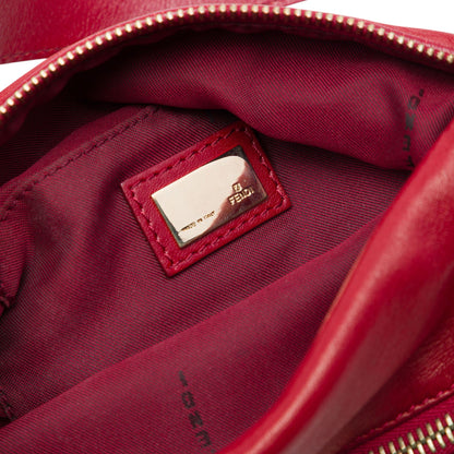Fendi Leather Chef Pocket Shoulder Bag