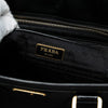 Prada Saffiano Vernice Trimmed Tessuto Parabole Tote