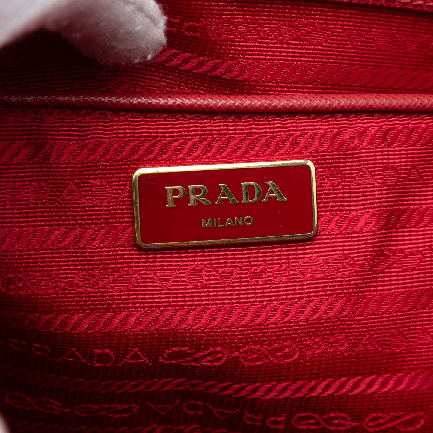 Prada Large Saffiano Lux Galleria Satchel