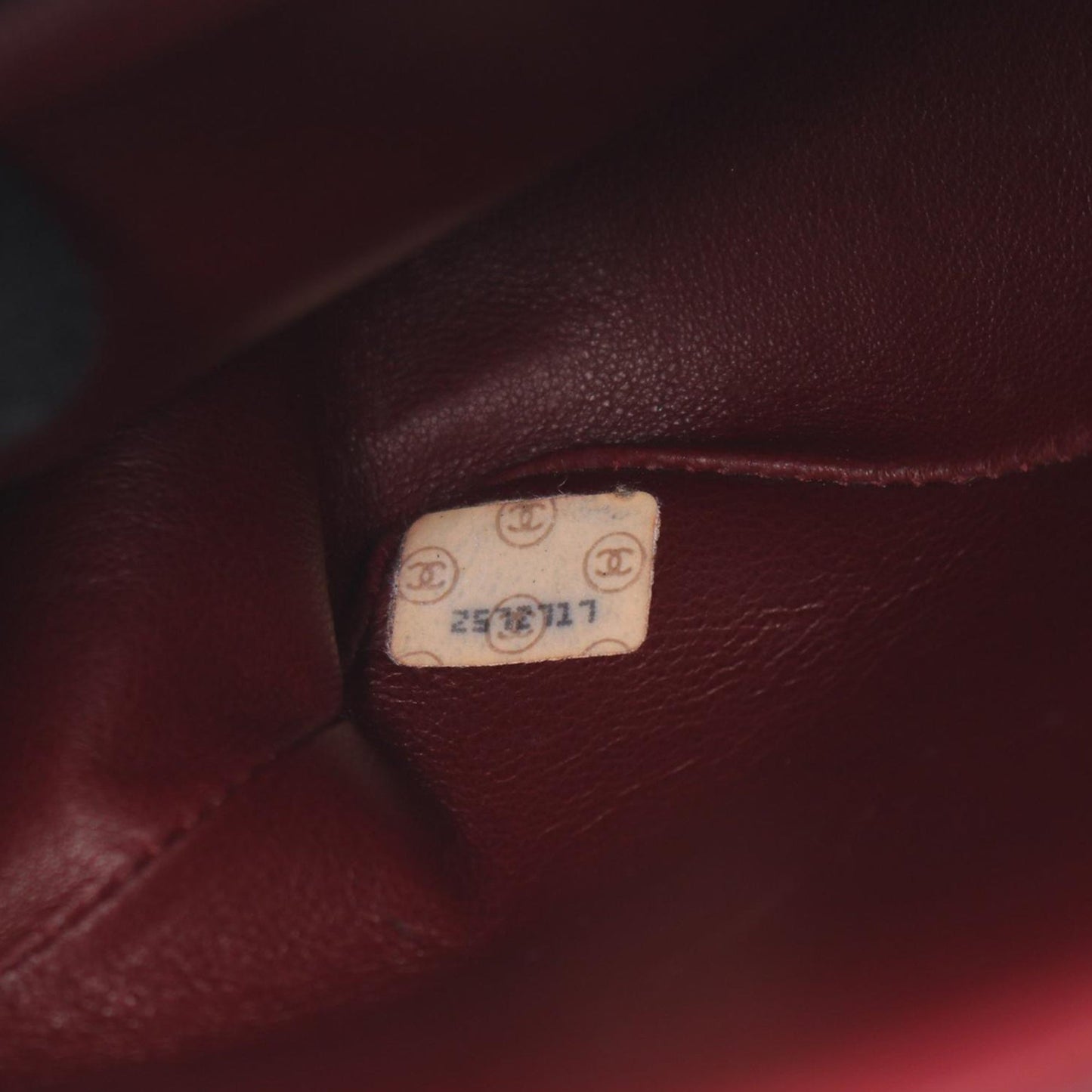 Chanel Chevron Lambskin Envelope Flap