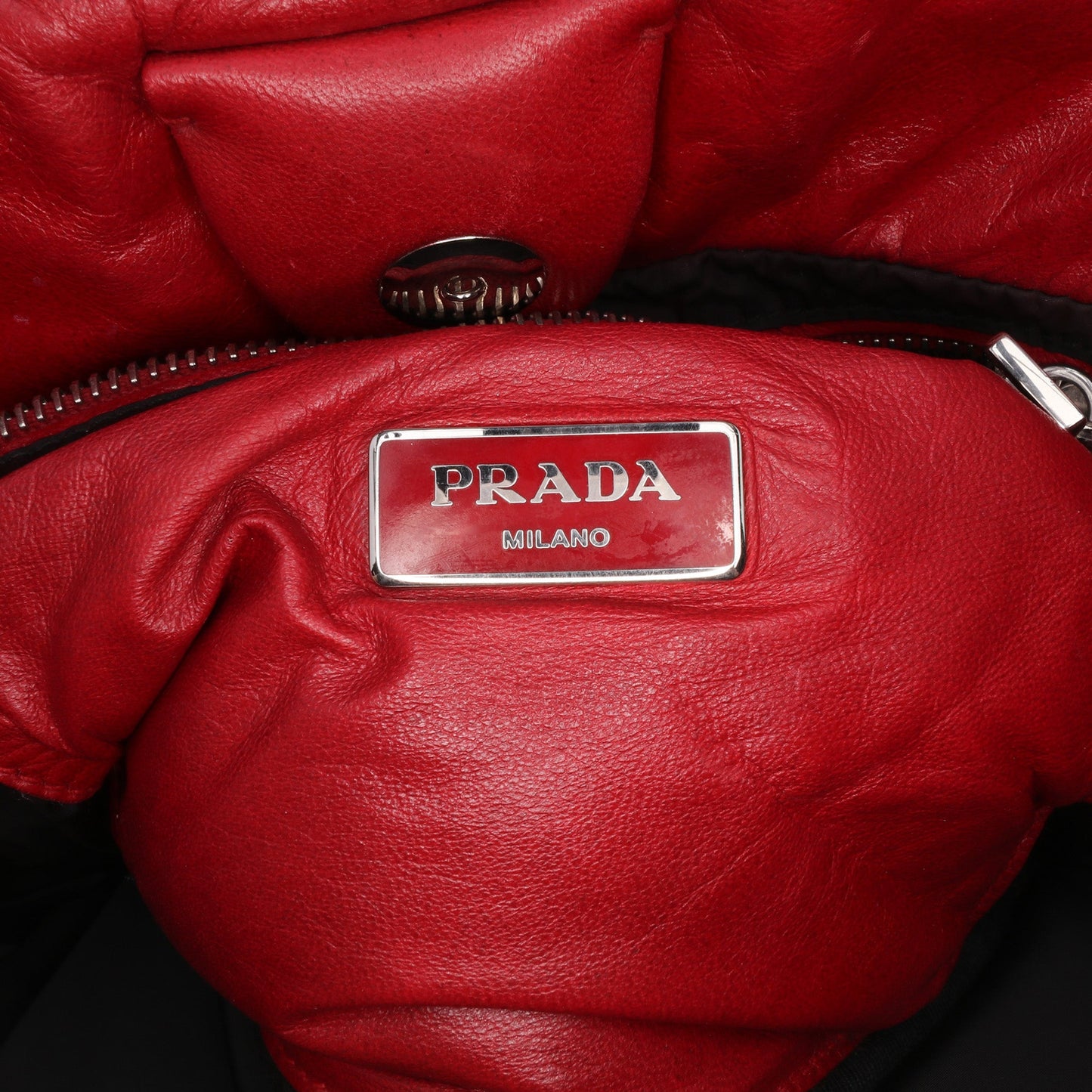Prada Nappa Bomber Satchel