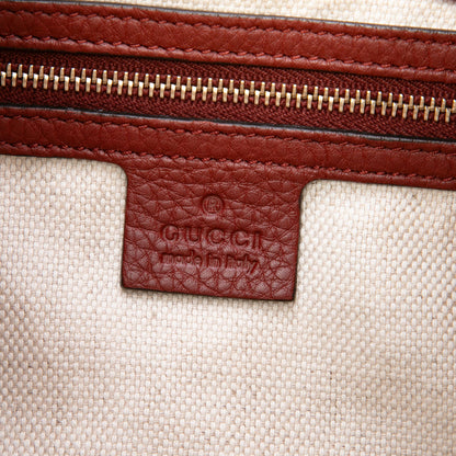 Gucci Grained Calfskin Dressage Hobo