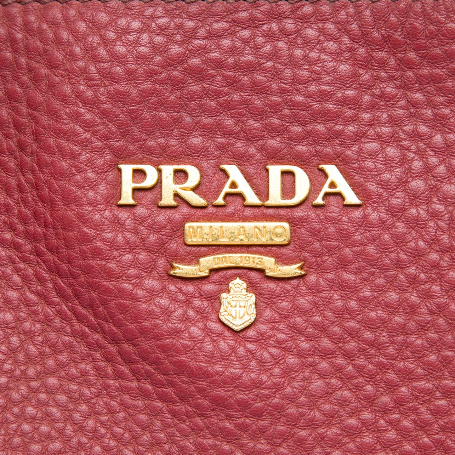 Prada Vitello Daino Shopping Tote
