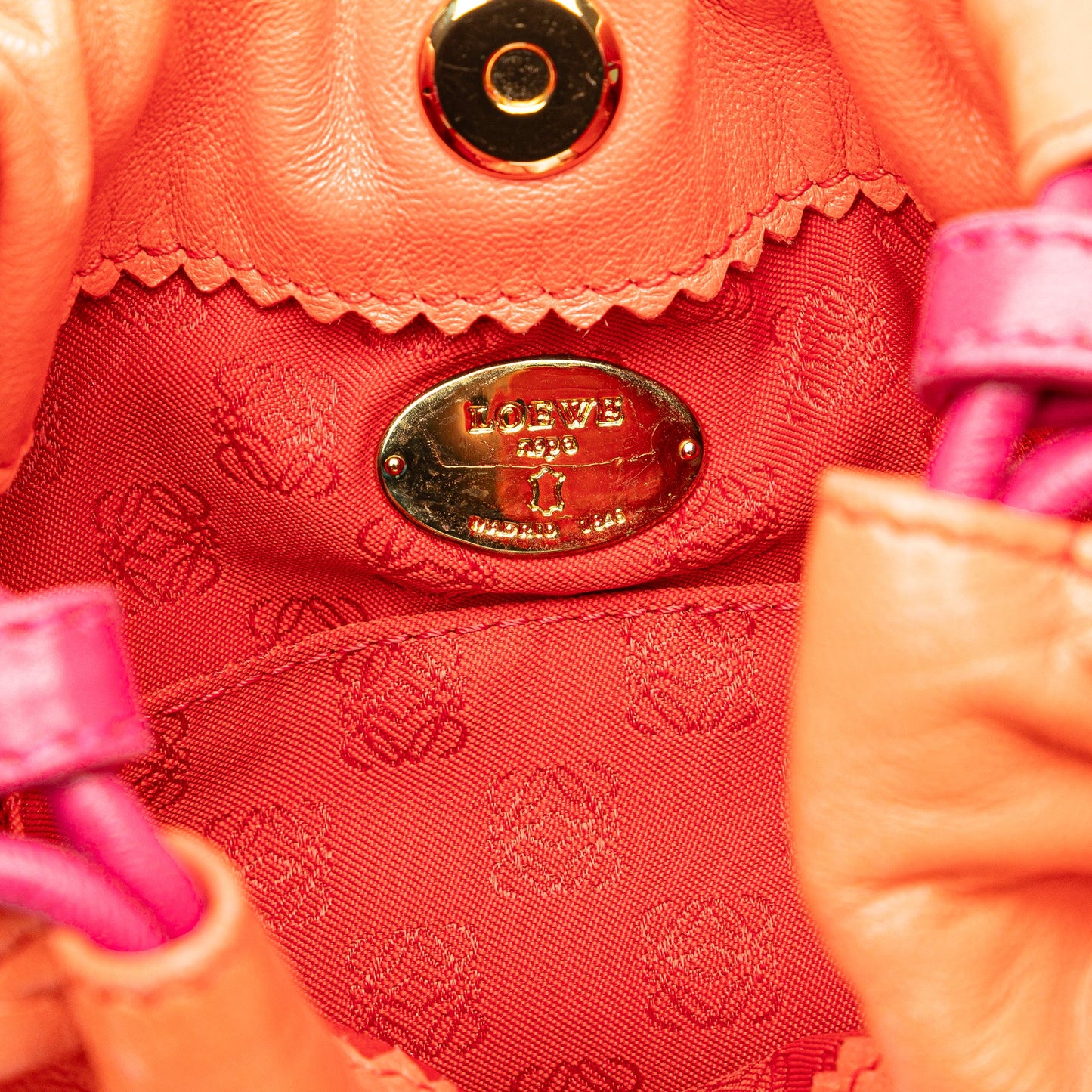 Loewe Mini Nappa Flamenco Tassel Crossbody