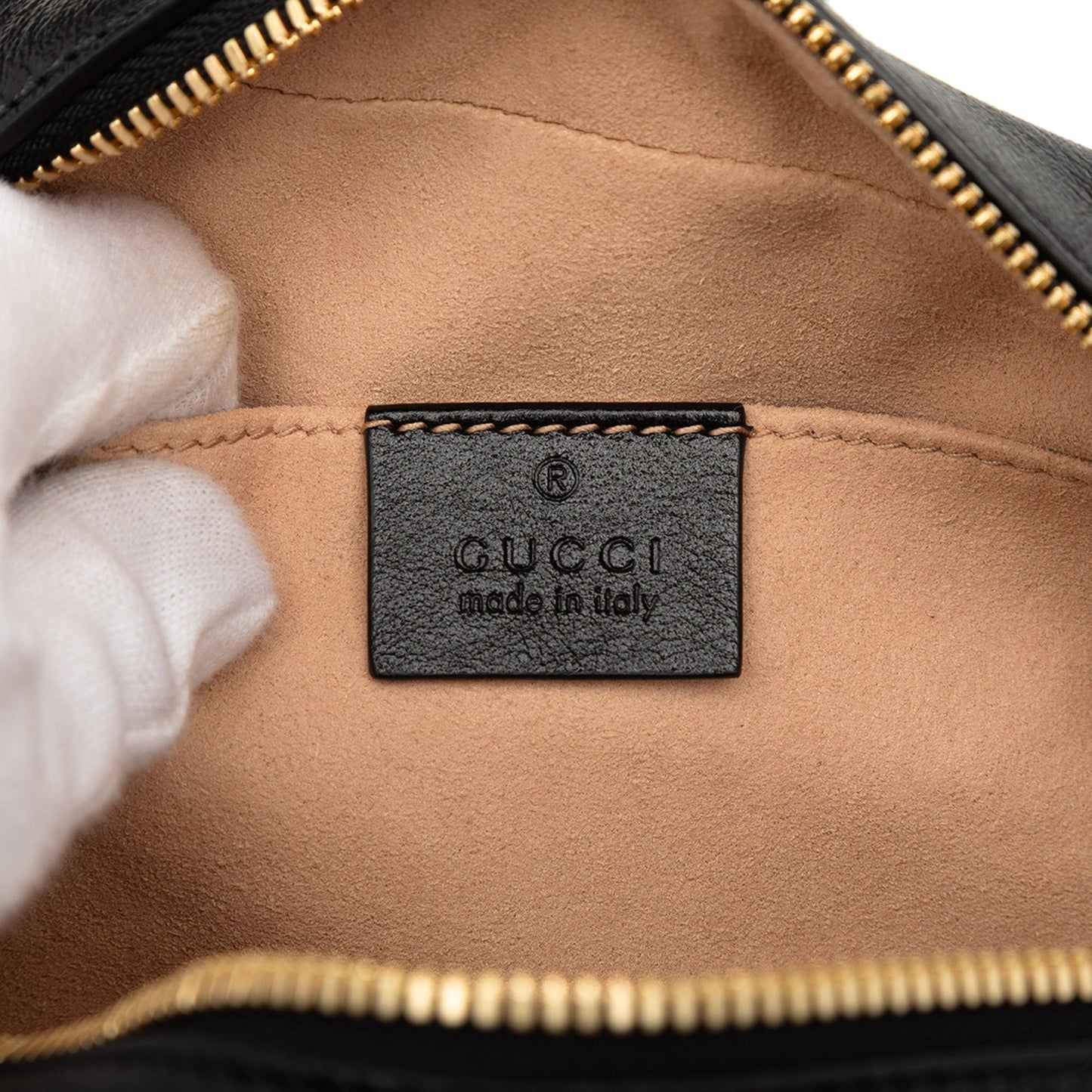 Gucci Small GG Marmont Matelasse GG Canvas and Leather Crossbody