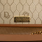 Dior Honeycomb Coated Canvas Chain Shoulder Bag