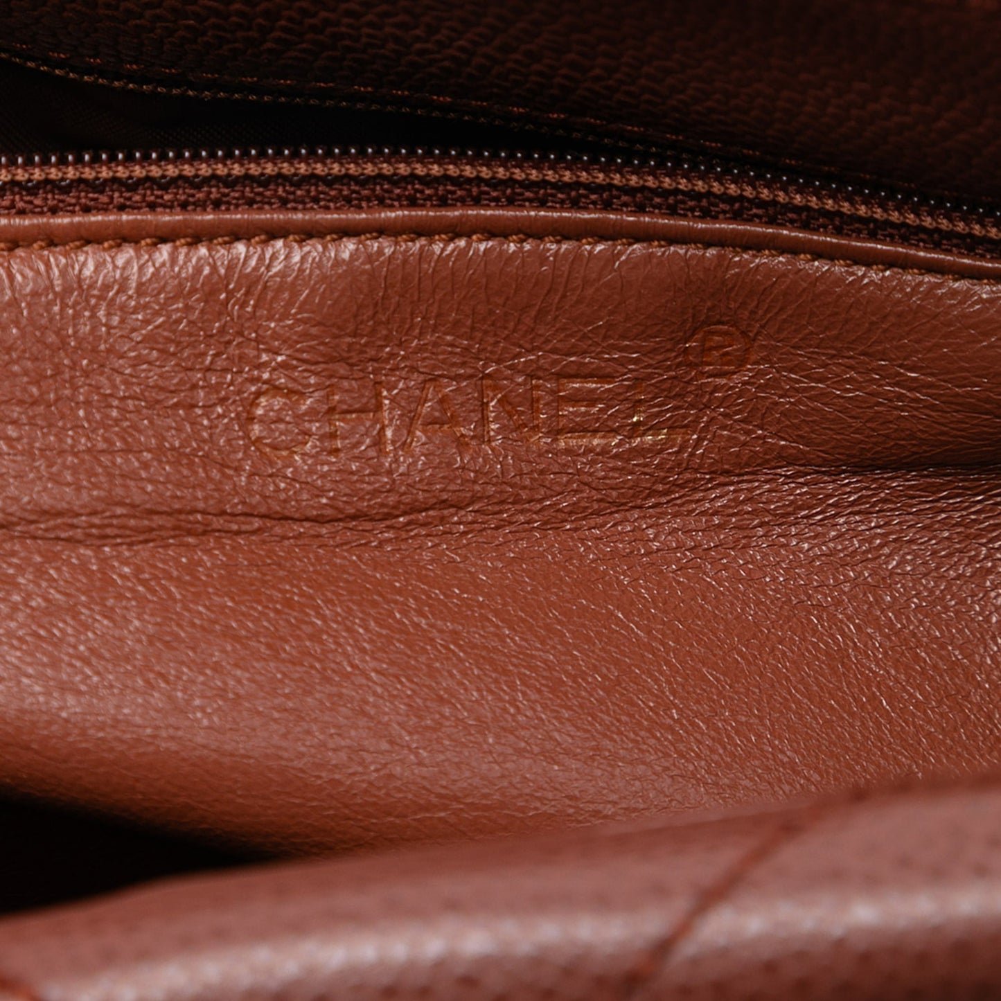 Chanel CC Quilted Caviar Tortoise Top Handle Bag