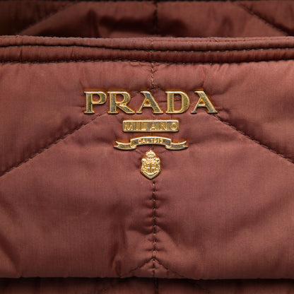 Prada Impuntu Tessuto Satchel