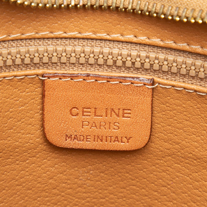 Celine Macadam Coated Canvas Clutch
