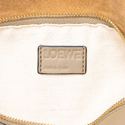 Loewe Small Tricolor Calfskin Braided Puzzle Edge Satchel