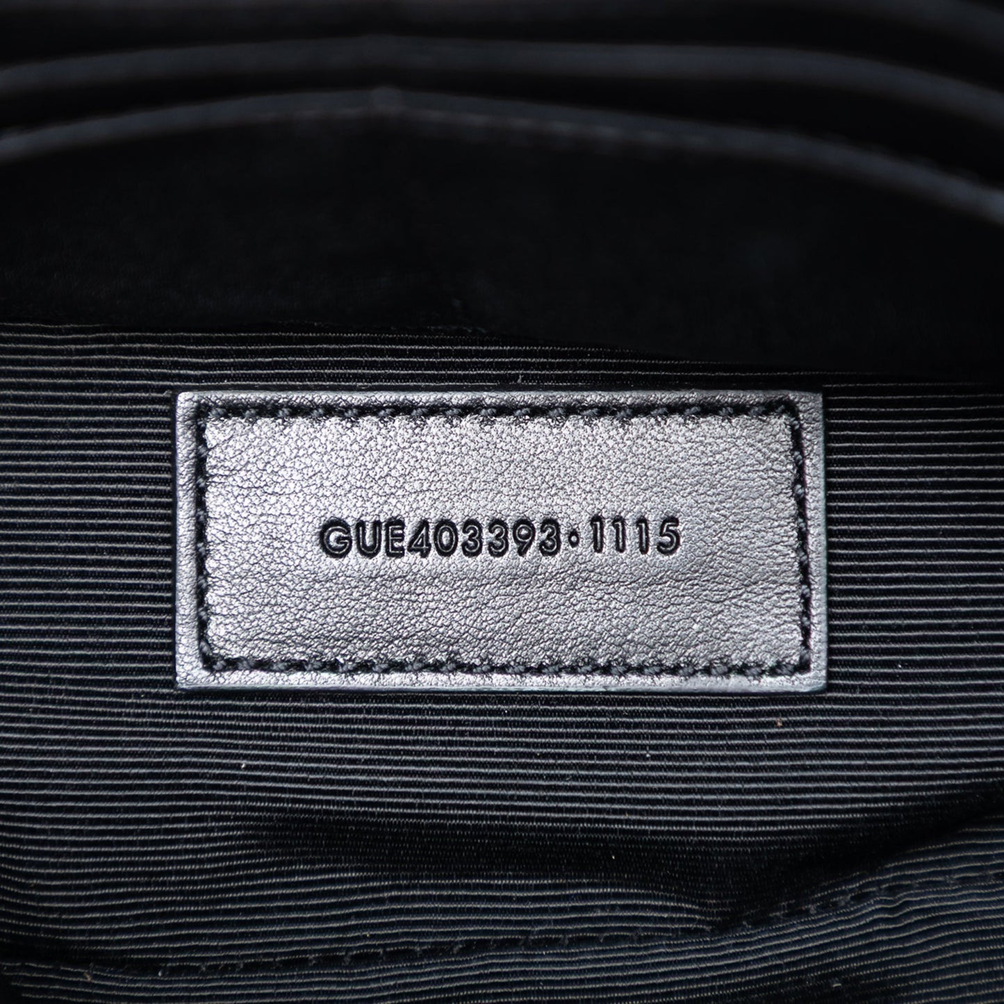 Saint Laurent Suede Monogram Fringe Crossbody