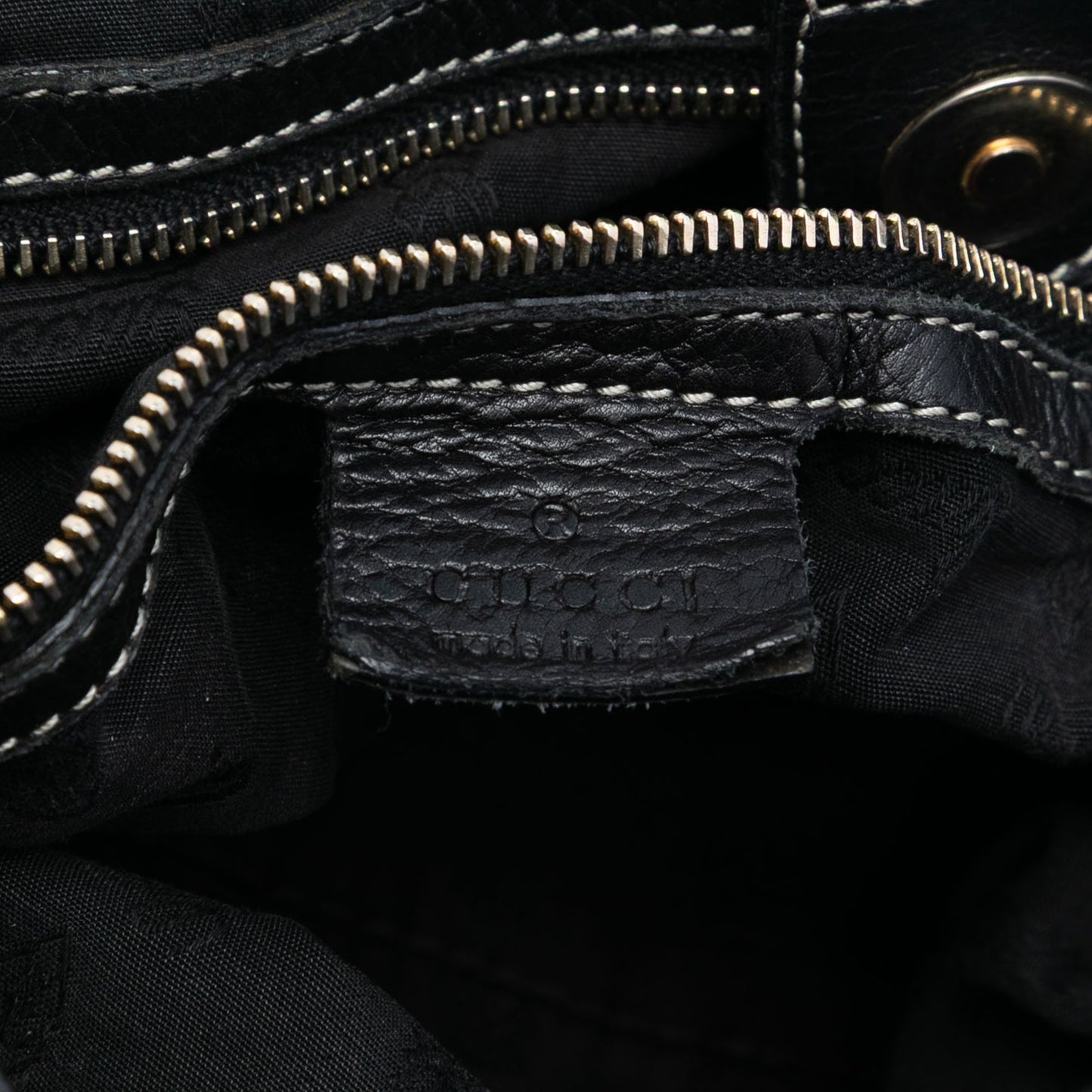 Gucci Diamante Canvas Crest Satchel