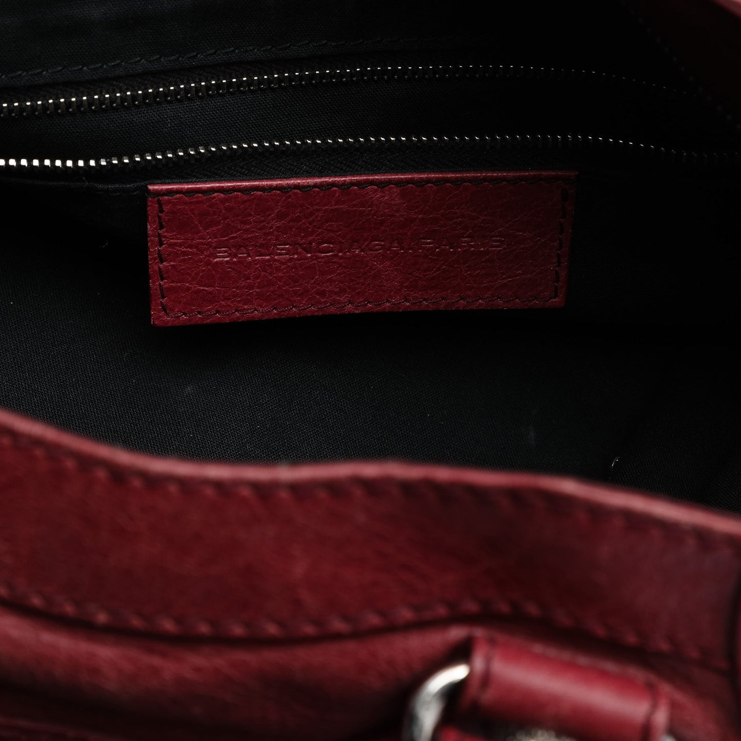 Balenciaga Lambskin Motocross Giant 12 Velo Satchel