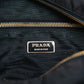 Prada Saffiano Trimmed Tessuto Satchel
