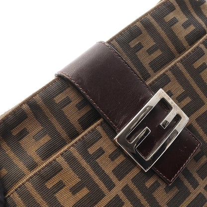 Fendi Canvas Zucca Shoulder Bag