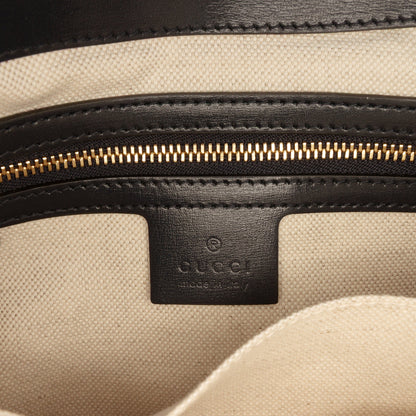 Gucci Small Bicolor Raffia Jackie 1961 Crossbody
