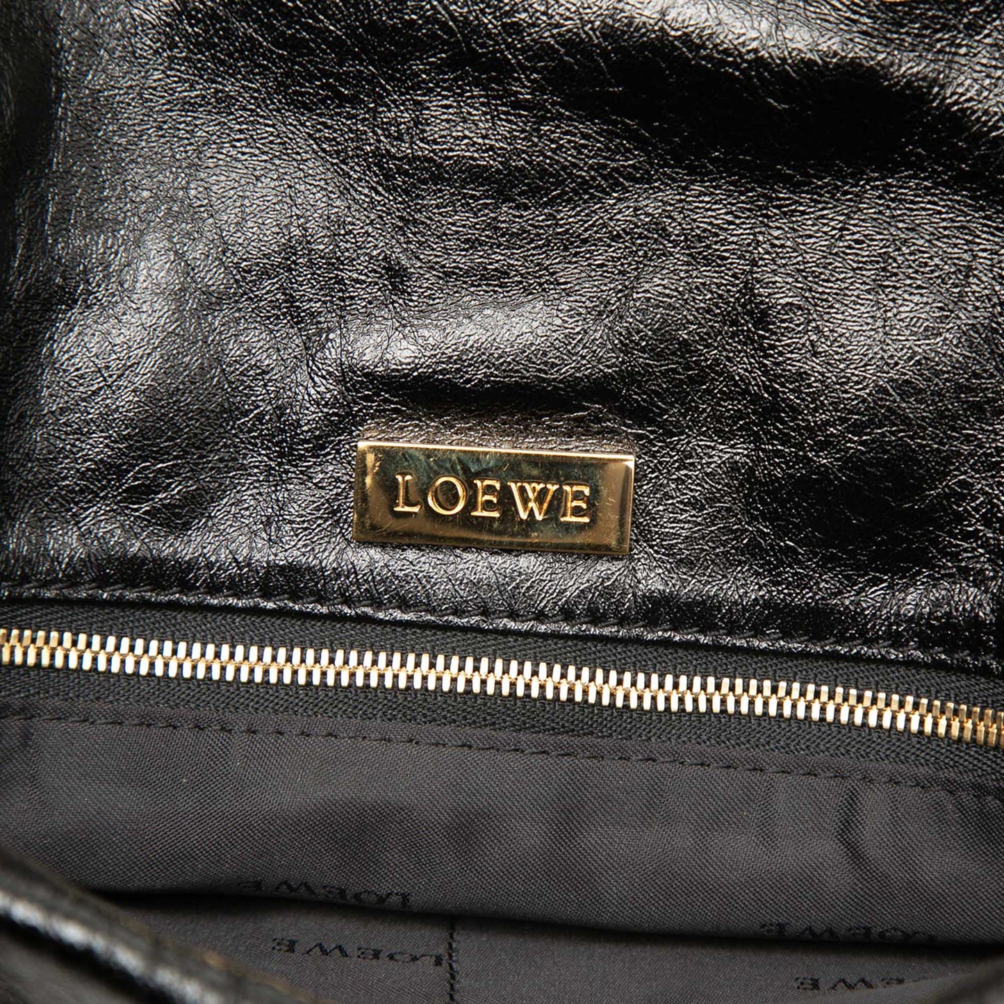 Loewe Crinkled Calfskin Folded Clutch