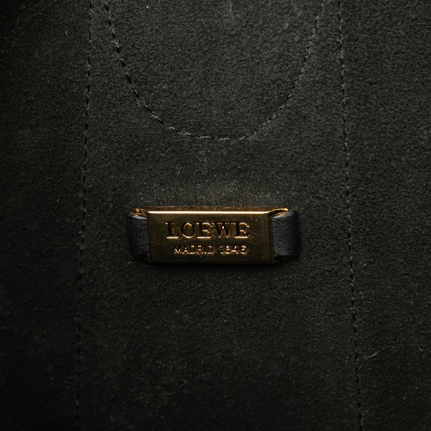 Loewe Leather Anagram Tote