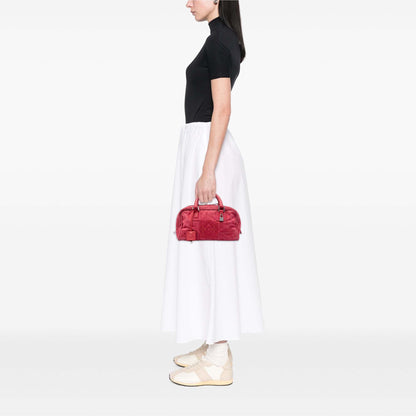 Loewe Stitched Suede Amazona 28