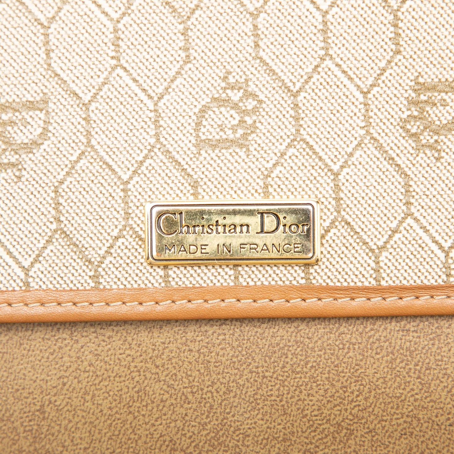 Dior Honeycomb Coated Canvas Crossbody