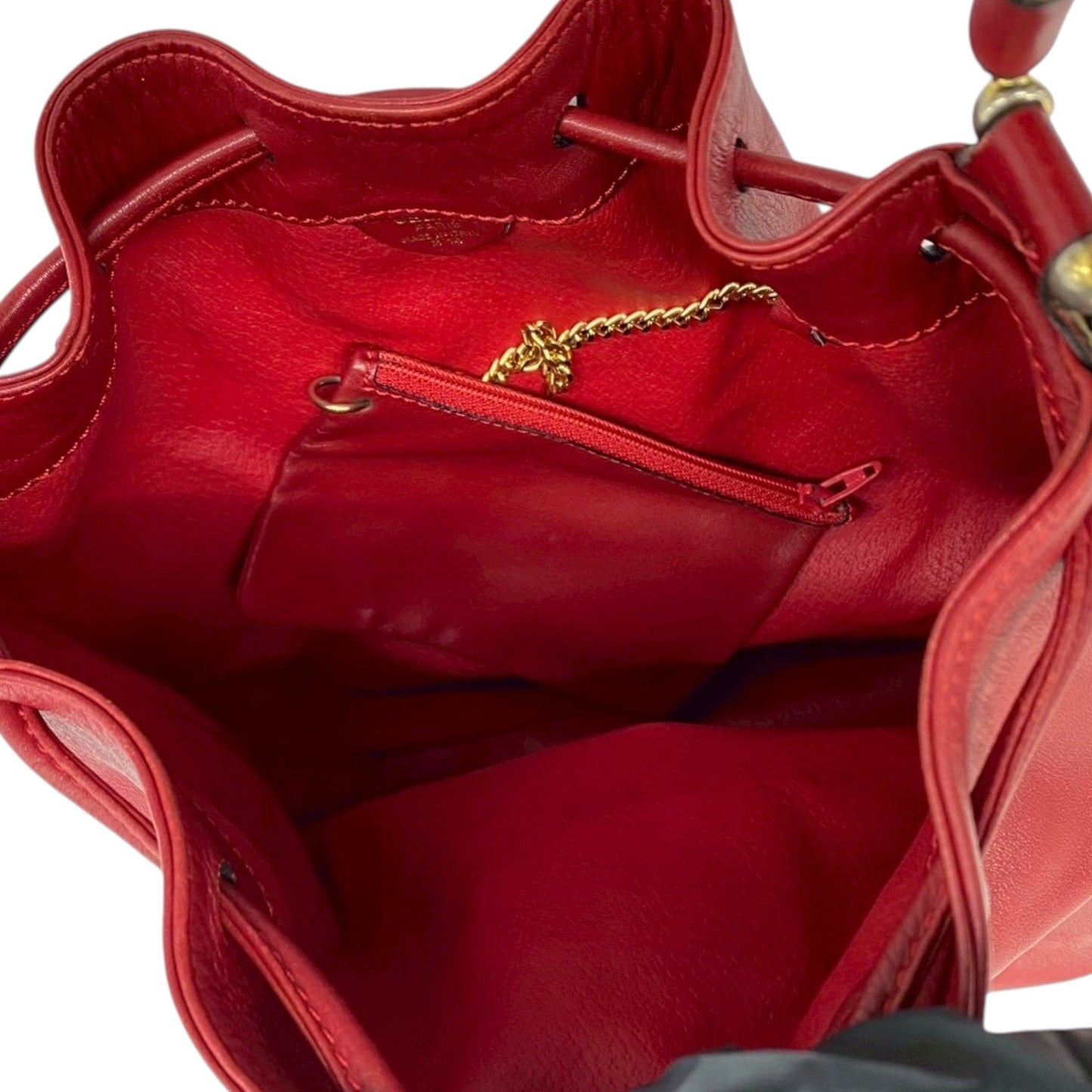 Celine Leather Bucket Bag